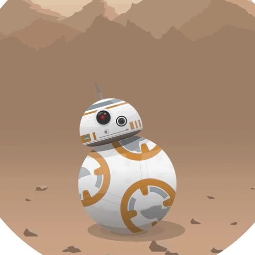 BB8 from Starwars