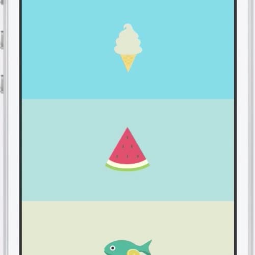 Touch device jelly menu concept