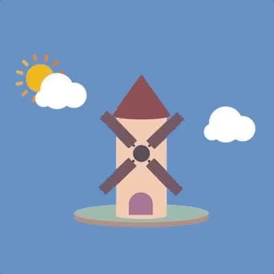 Zdog Windmill